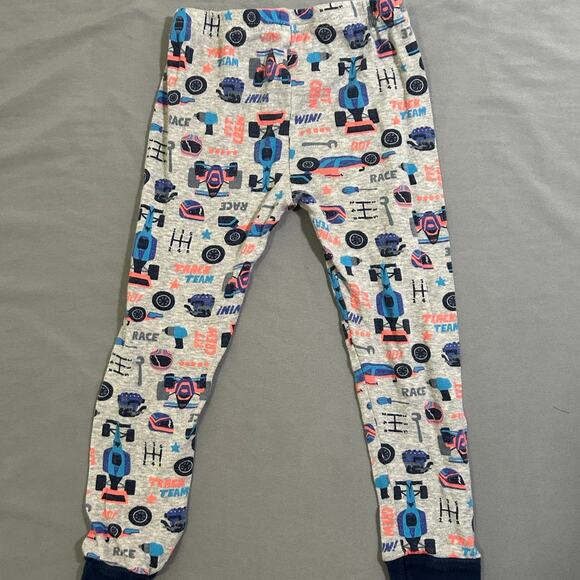 Carters 3T Boys Two Piece Pajama Set Race Track Themed - Picture 6 of 6